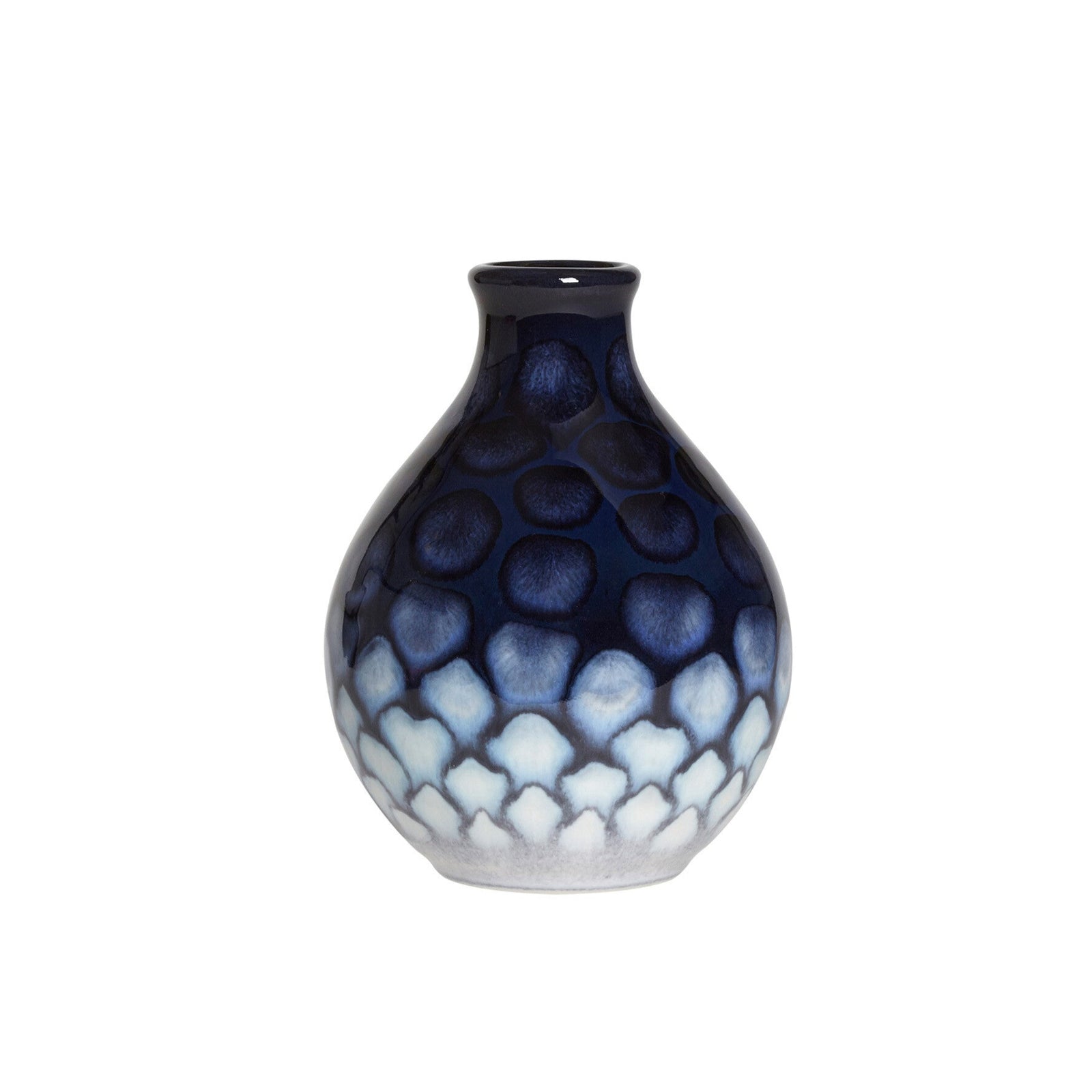 Poole Pottery Ocean Bud Vase 12cm-Goviers