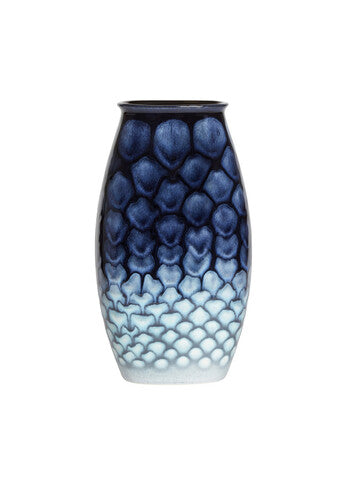 Poole Pottery Ocean Manhattan Vase 26cm-Goviers