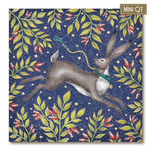 Victory Wooden Puzzles Hare With Berries MINI QT Jigsaw