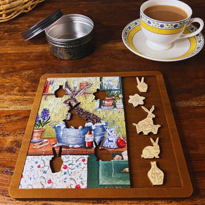 Victory Wooden Puzzles I'm Sorry I Can't Come Out Today MINI QT Jigsaw-Goviers