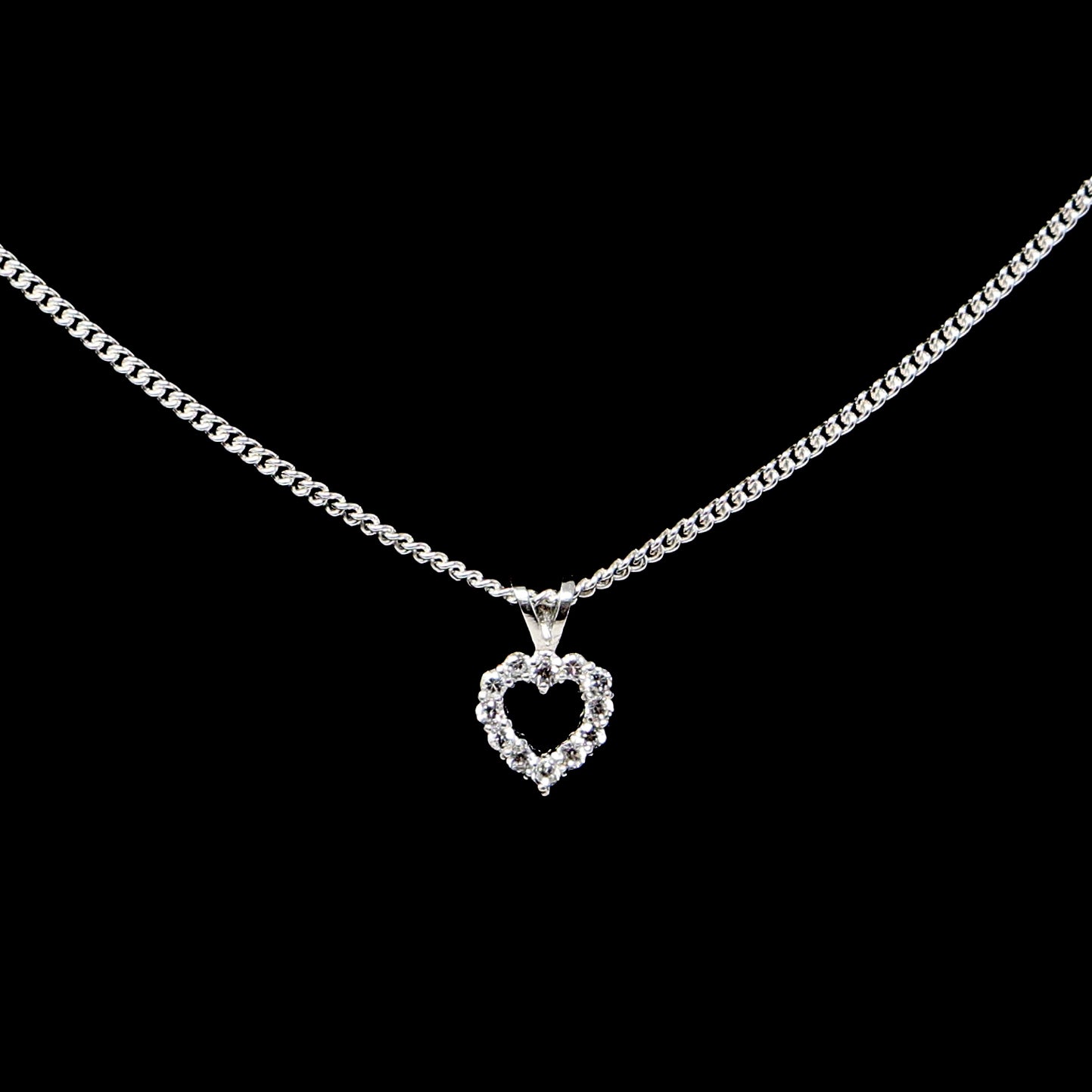 Remane Gems Heart Shaped Small Necklace-Goviers