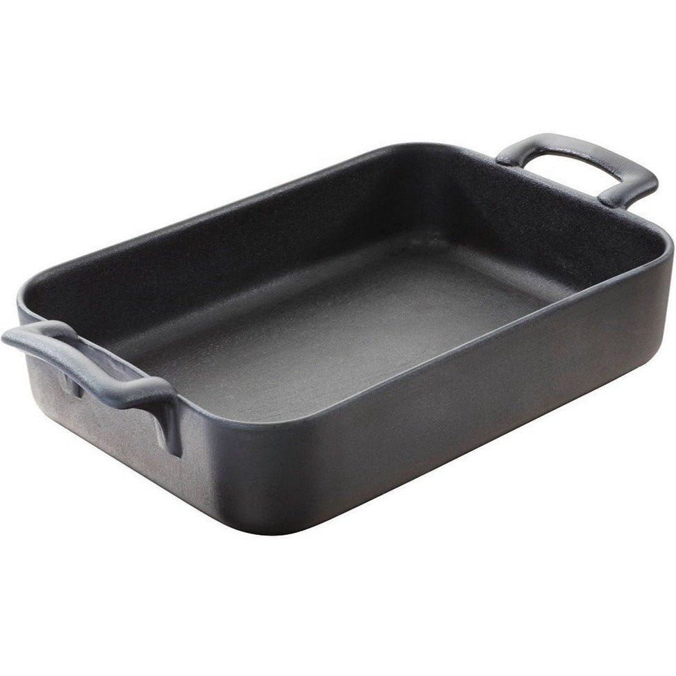 Revol Belle Cuisine Rectangular Roasting Dish Black 0.7L - Goviers of ...
