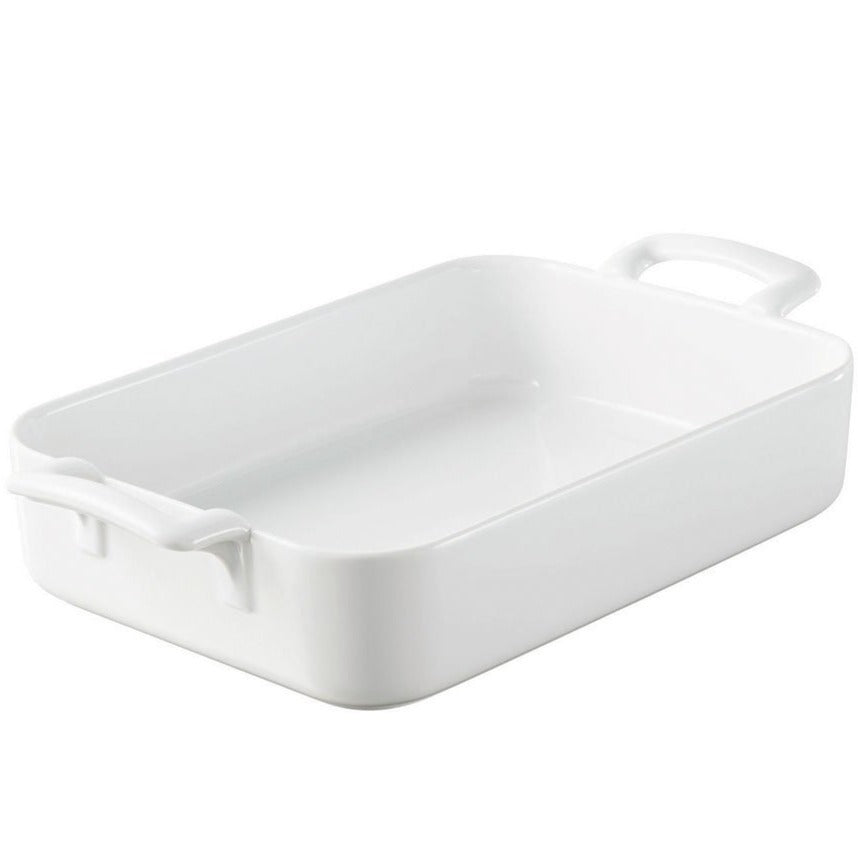 Revol Belle Cuisine Rectangular Roasting Dish White 1.7L-home-Goviers