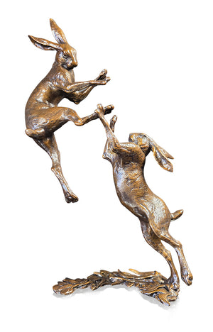 Richard Cooper Large Hares Boxing-Goviers