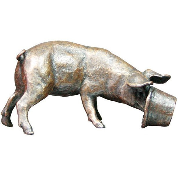 Richard Cooper Little Pig-bronzes-Goviers