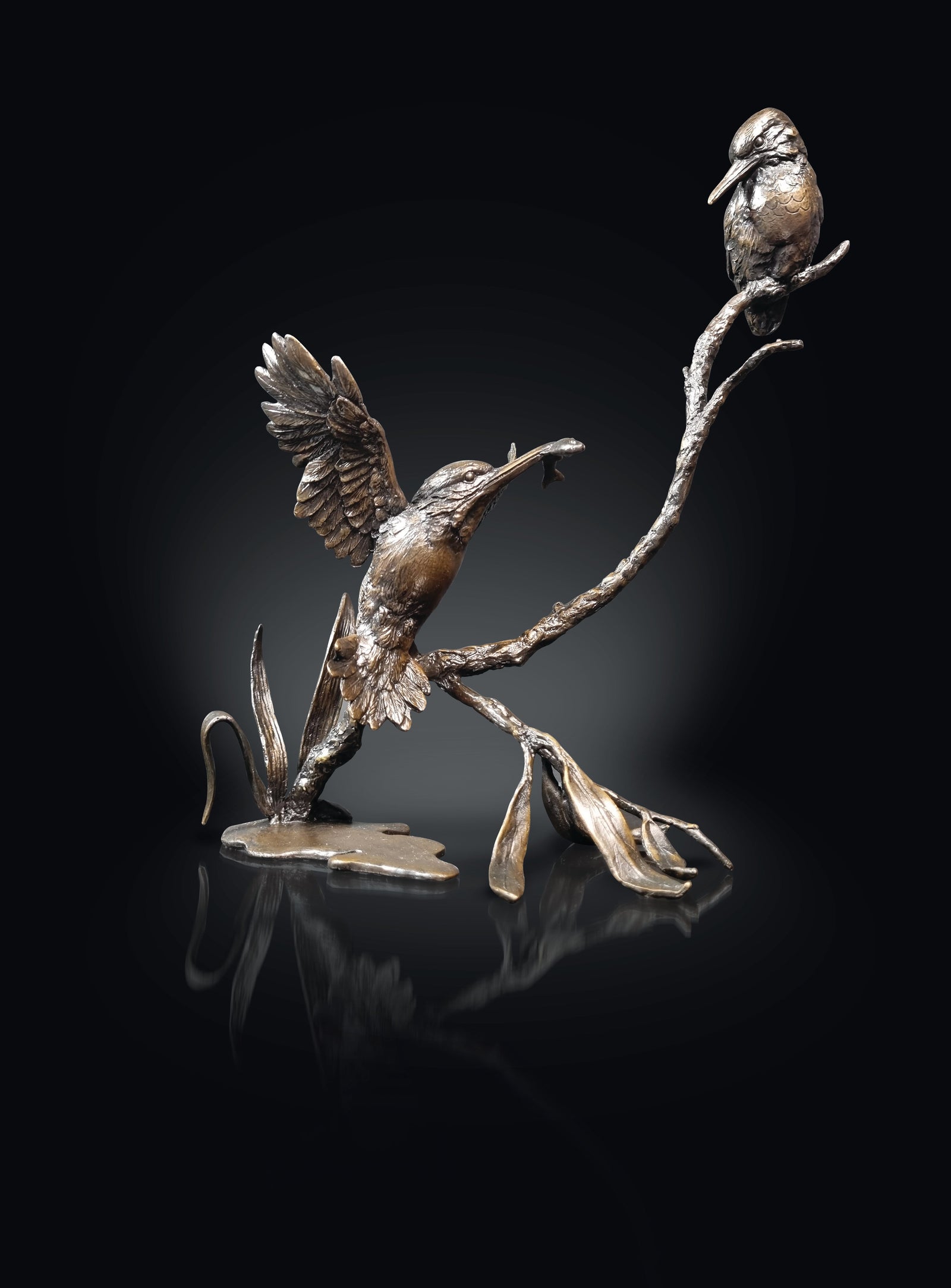 Richard Cooper Prized Catch Kingfisher Pair-Goviers