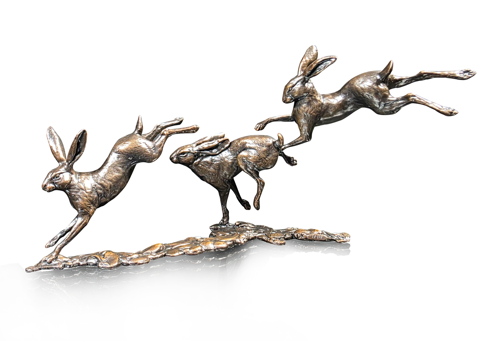 Richard Cooper Small Hares Playing-Goviers