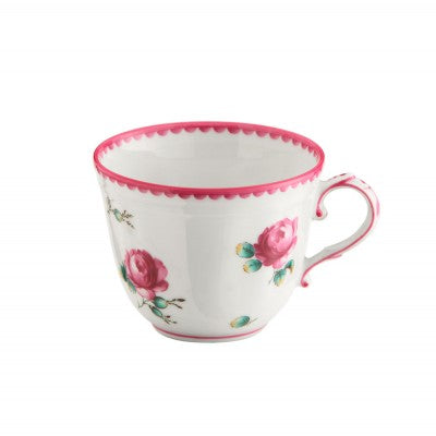 Richard Ginori Amalfi Pink Rose Coffee Cup 120 ml-Goviers