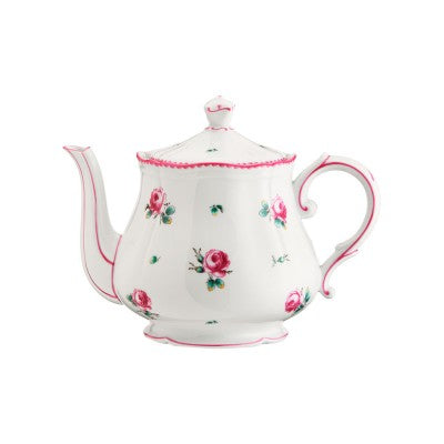 Richard Ginori Amalfi Pink Rose Medium Teapot 680 ml-Goviers
