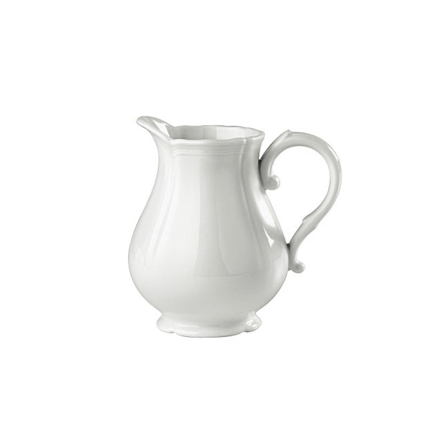 Richard Ginori Antico Doccia Bianco White Large Milk Jug 405 ml-Goviers