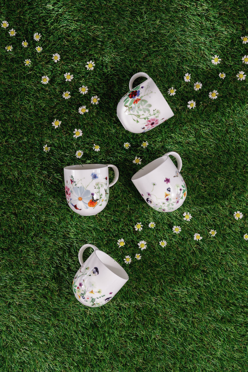Rosenthal Brillance Grand Air Mug with Handle Set of 4-Goviers
