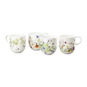 Rosenthal Brillance Grand Air Mug with Handle Set of 4-Goviers