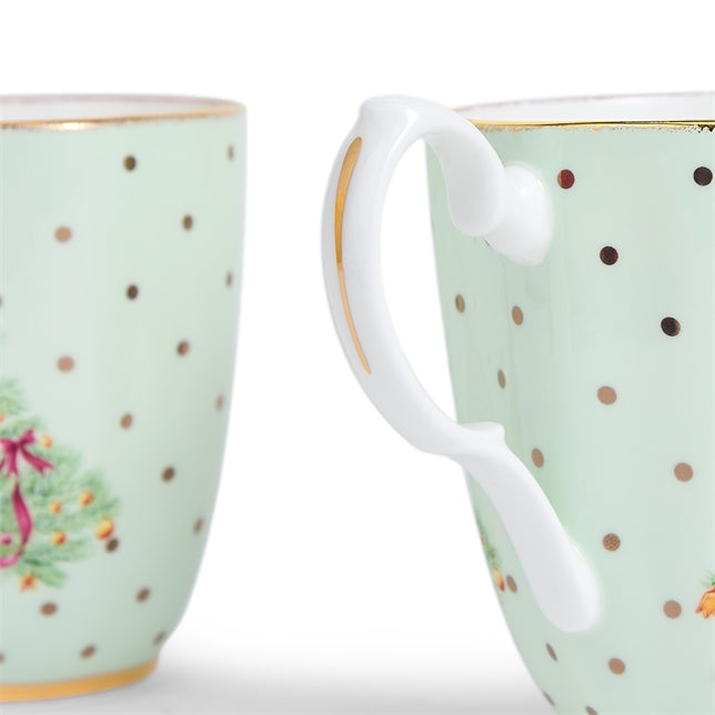 Royal Albert Old Country Roses Christmas Mug Set of 4-Goviers