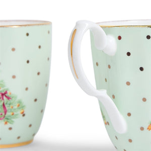 Royal Albert Old Country Roses Christmas Mug Set of 4-Goviers