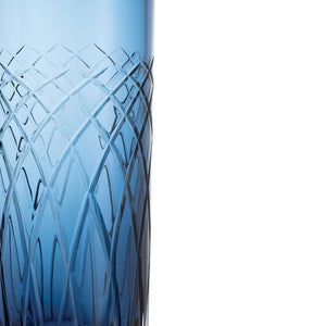 Royal Brierley Harris Ink Blue Large Vase-Goviers
