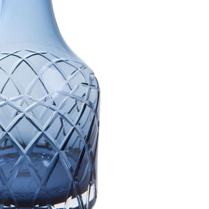 Royal Brierley Harris Ink Blue Spirit Decanter-Goviers