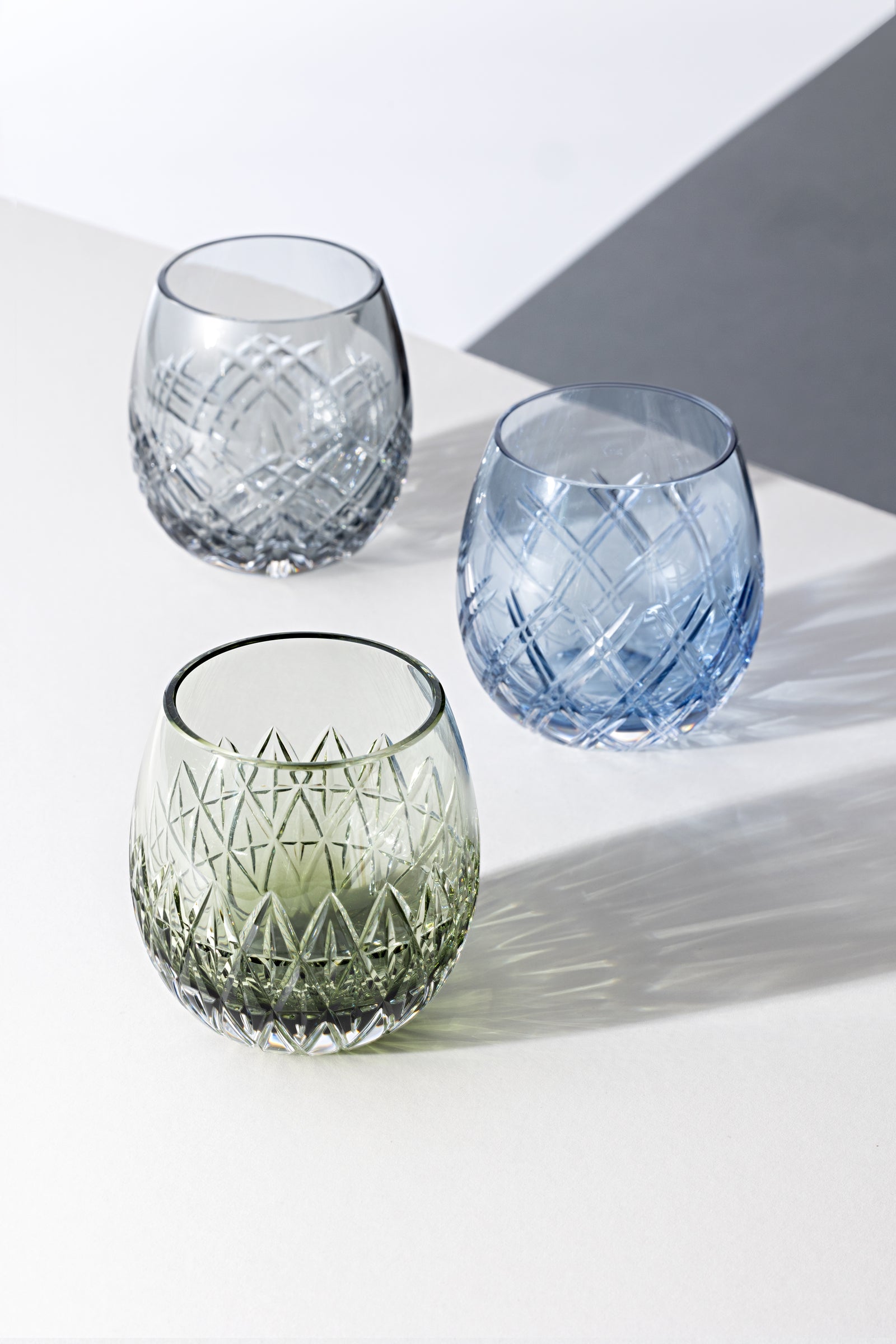 Royal Brierley Kilda Ink Blue Tumbler-Goviers