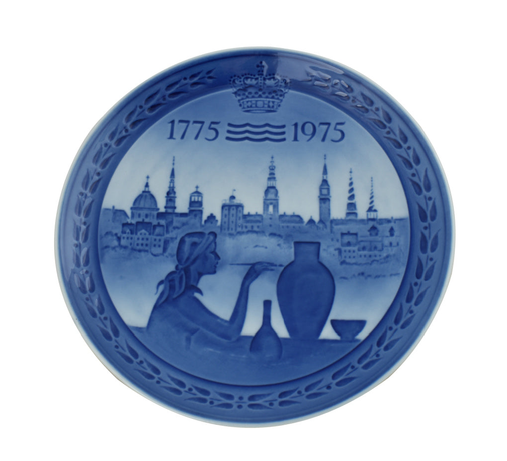 Royal Copenhagen 1775-1975 Jubilee Plate-collectables-Goviers