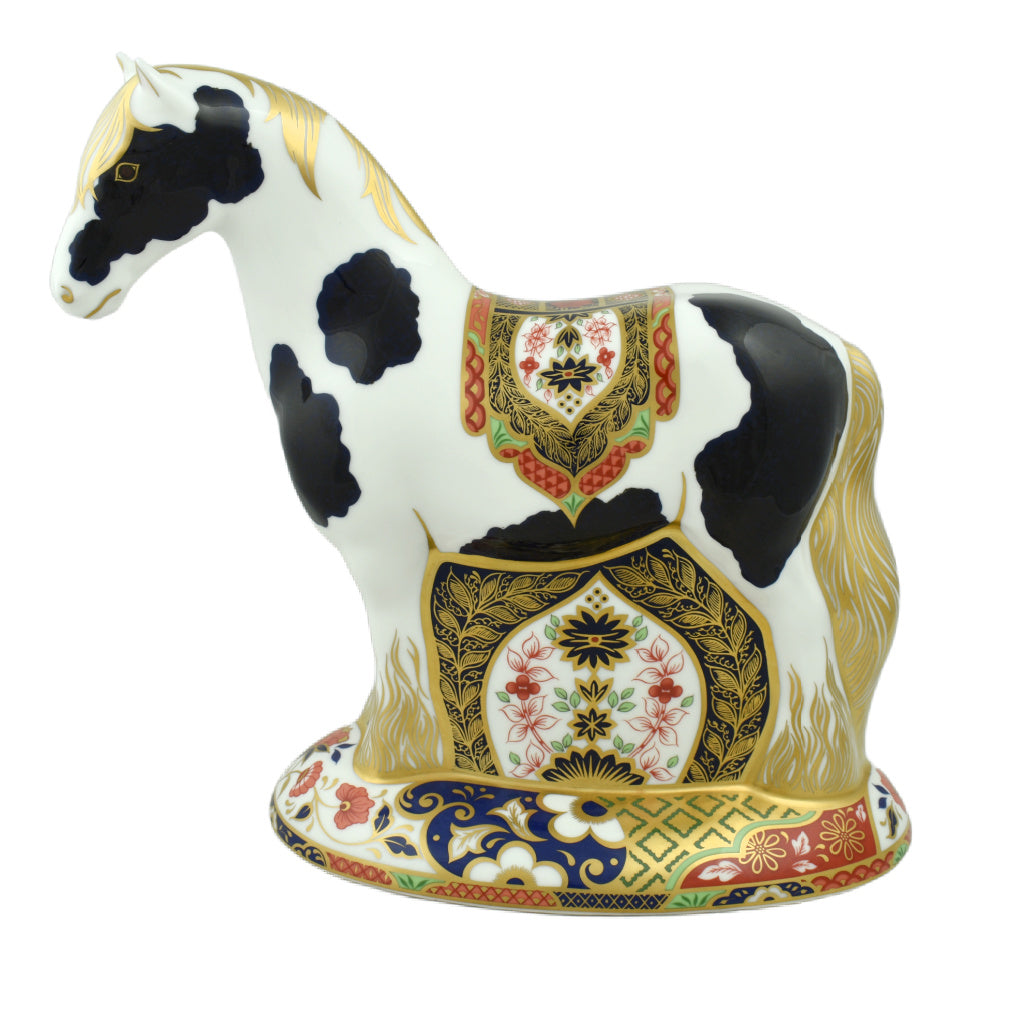 Royal Crown Derby Appleby Stallion-Paperweights-Goviers