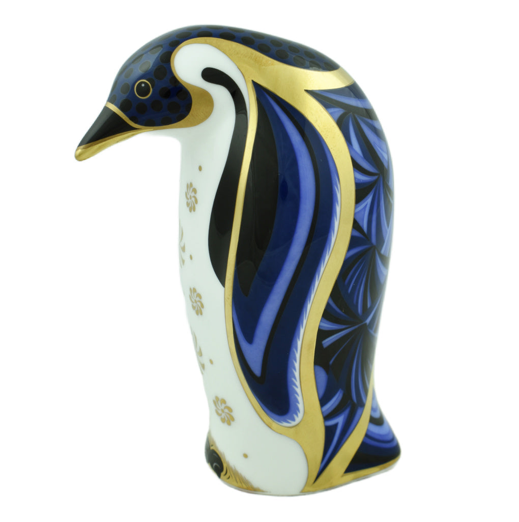 Royal Crown Derby Aurora Mother Penguin-Paperweights-Goviers