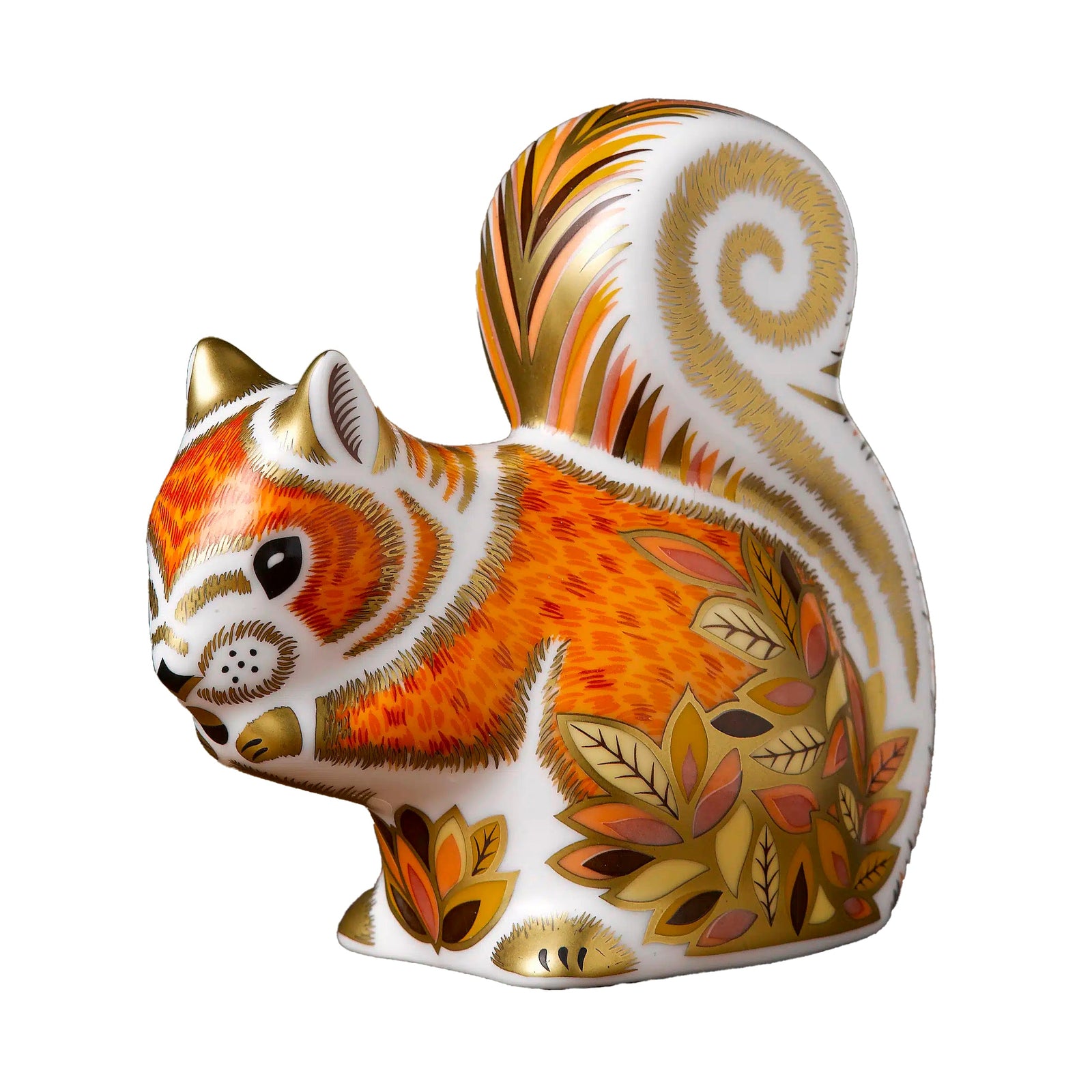 Royal Crown Derby Autumn Squirrel New-Goviers