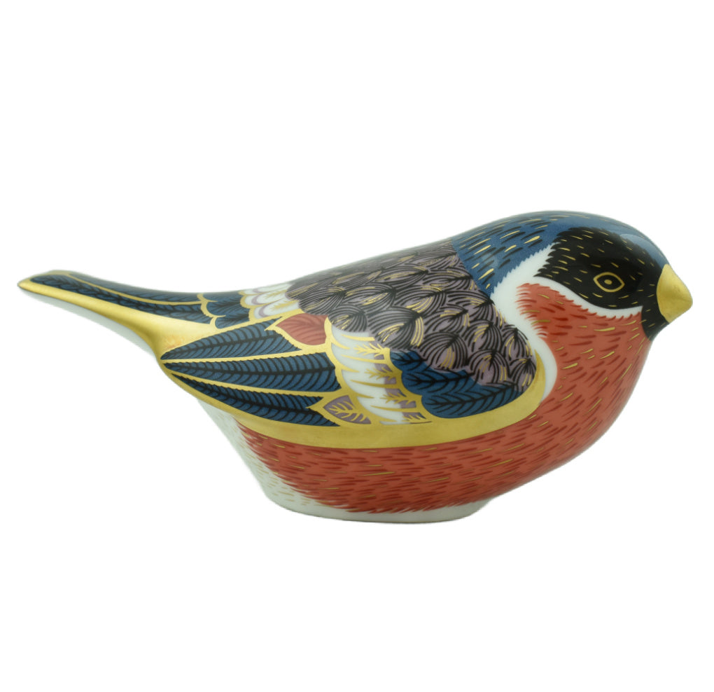 Royal Crown Derby Bullfinch Sorellie-Paperweights-Goviers