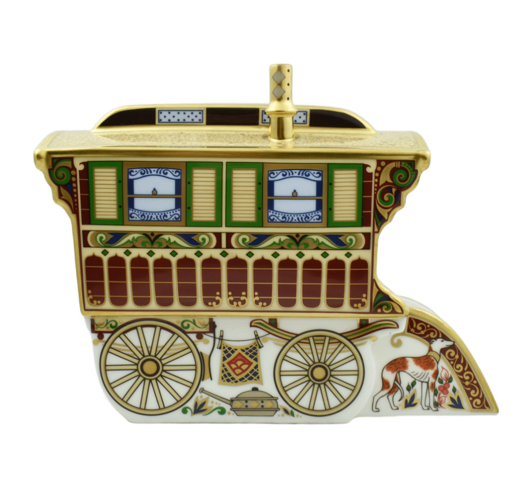 Royal Crown Derby Burton Wagon-Paperweights-Goviers