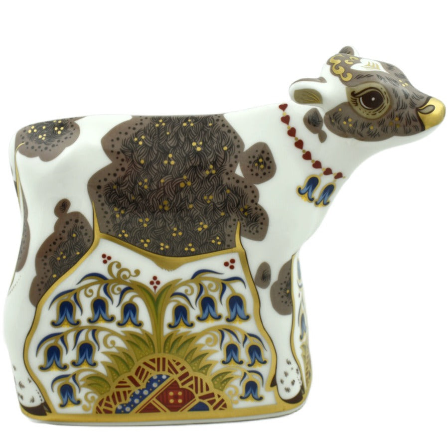 Royal Crown Derby Calf Bluebell-Paperweights-Goviers