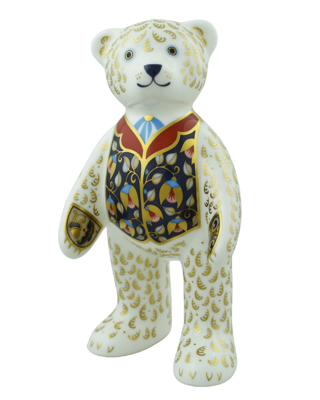 Royal Crown Derby Diamond Jubilee Duke Teddy Bear-Paperweights-Goviers