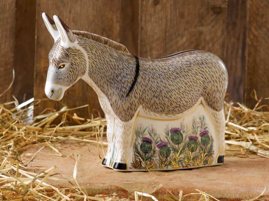 Royal Crown Derby Donkey 2010 PreLoved-Collectables-Goviers