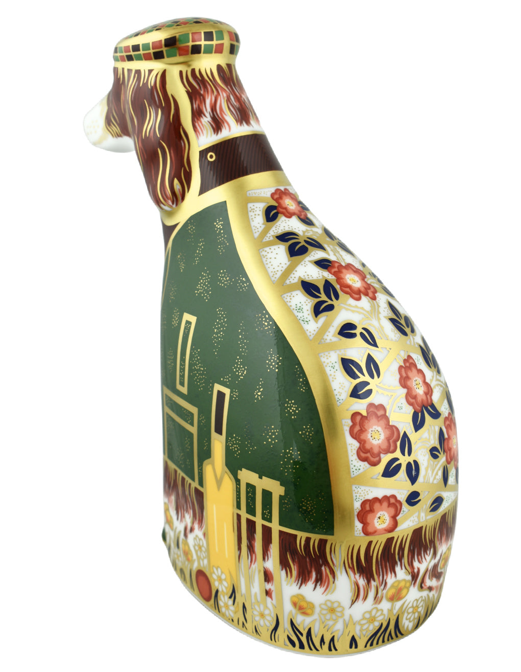 Royal Crown Derby English Spaniel George-Paperweights-Goviers