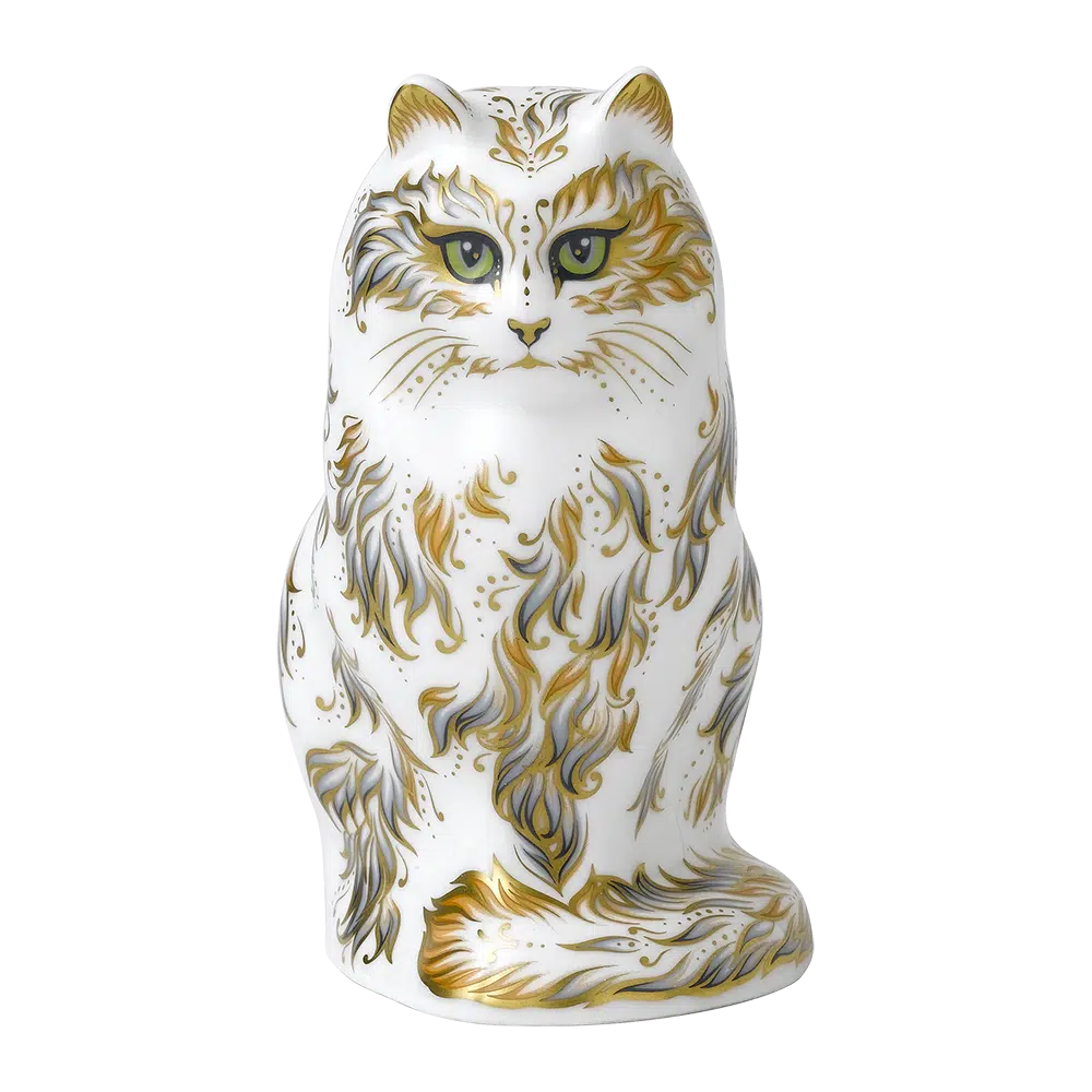Royal Crown Derby Fifi The Cat New-Goviers