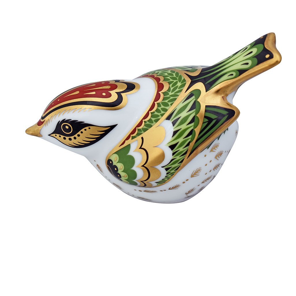 Royal Crown Derby Firecrest-Paperweights-Goviers