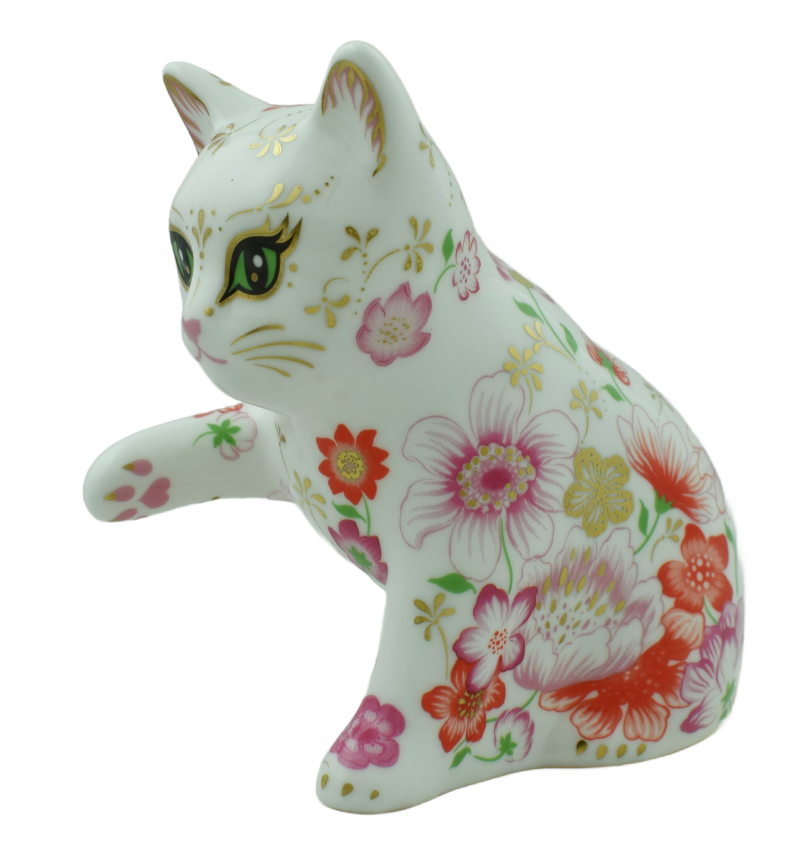 Royal Crown Derby Flora Kitten-Goviers