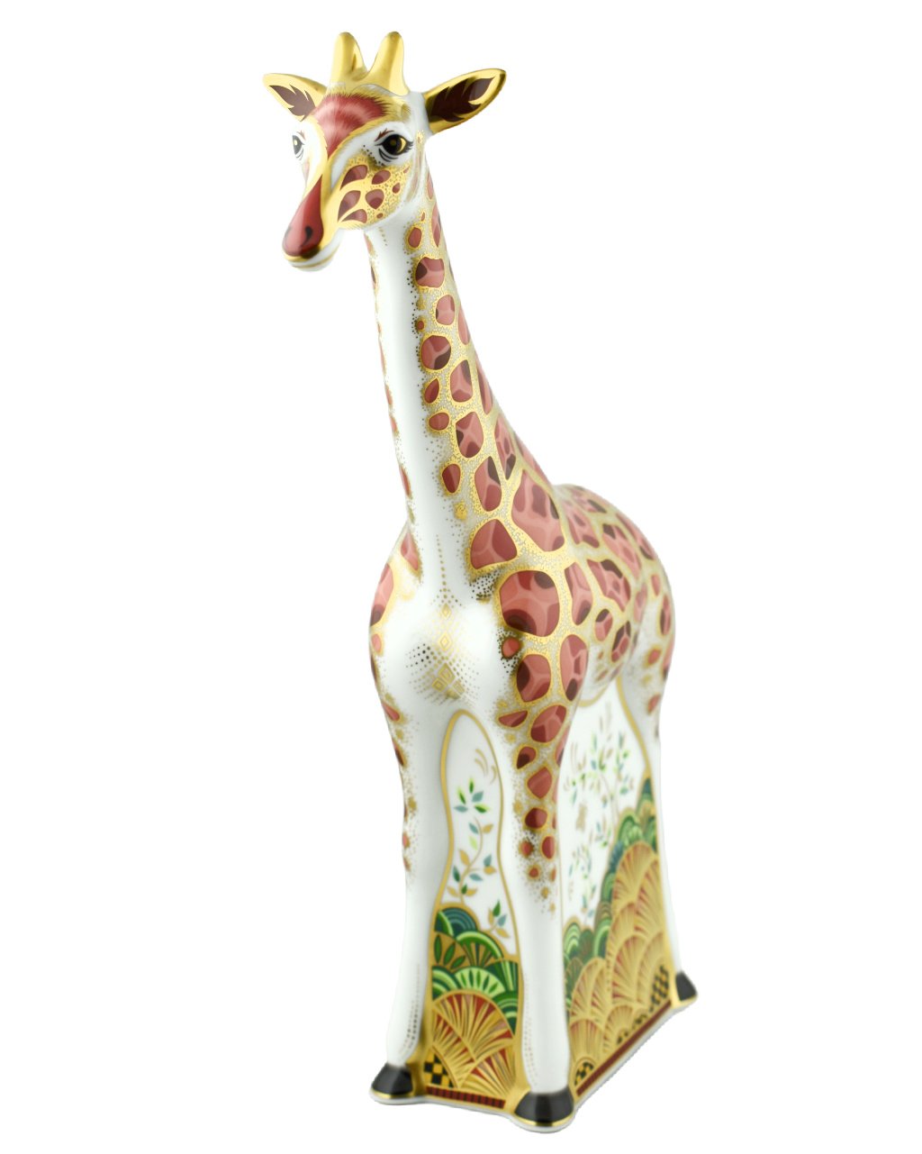 Royal Crown Derby Giraffe PreLoved-Paperweights-Goviers