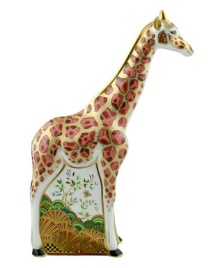 Royal Crown Derby Giraffe PreLoved-Paperweights-Goviers