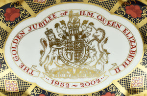 Royal Crown Derby Golden Jubilee Imari Melbourne Tray-Home Accessories-Goviers