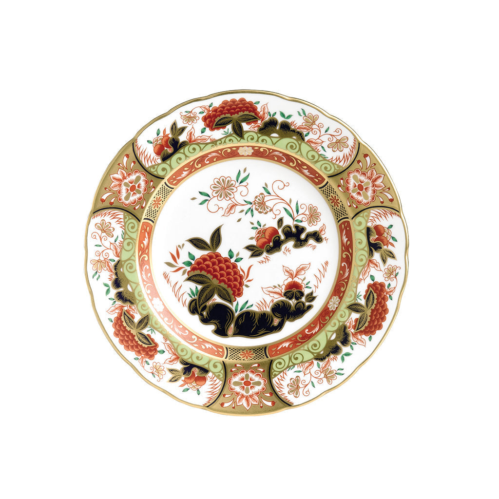 Royal Crown Derby Golden Peony Accent Plate 21cm New-Goviers