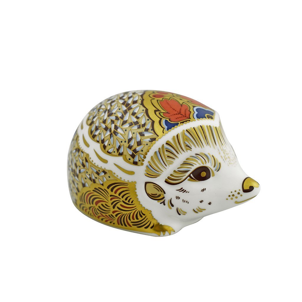Royal Crown Derby Hawthorn Hedgehog-Paperweights-Goviers