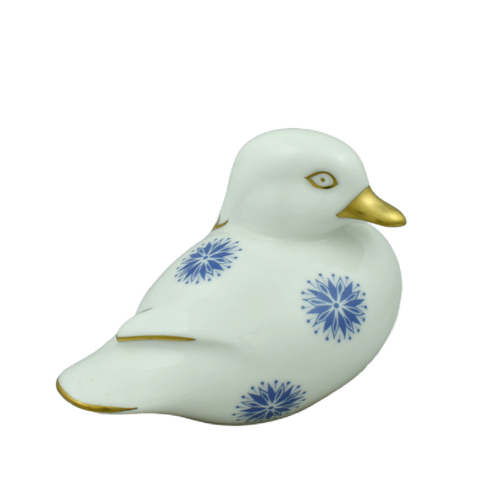 Royal Crown Derby Imari Blue Duck-Paperweights-Goviers