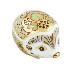 Royal Crown Derby Ivy Hedgehog PreLoved-Paperweights-Goviers