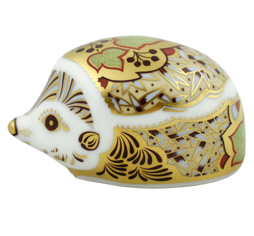 Royal Crown Derby Ivy Hedgehog PreLoved-Paperweights-Goviers