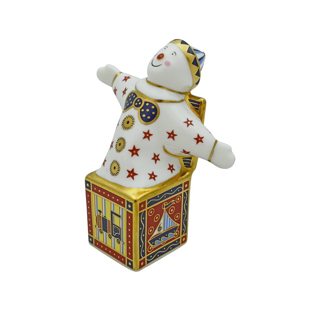 Royal Crown Derby Jack in the Box-Paperweights-Goviers