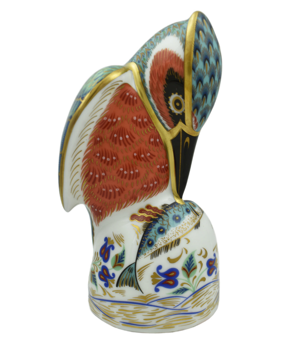 Royal Crown Derby Kingfisher 2010-Paperweights-Goviers