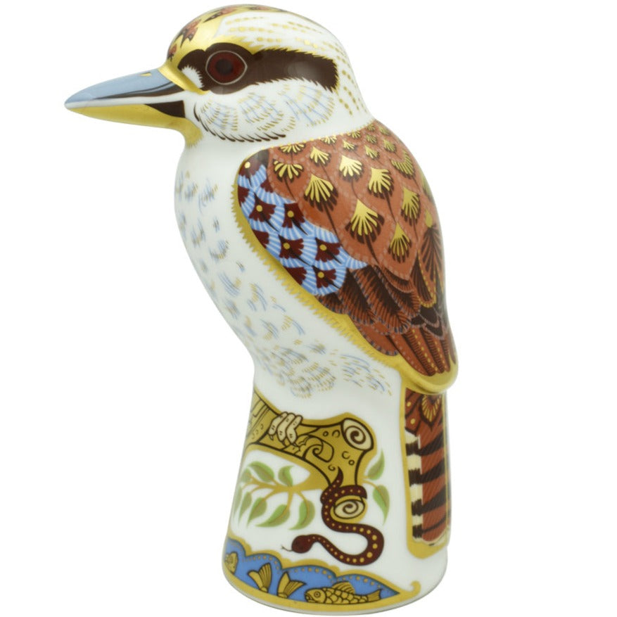 Royal Crown Derby Kookaburra-Paperweights-Goviers