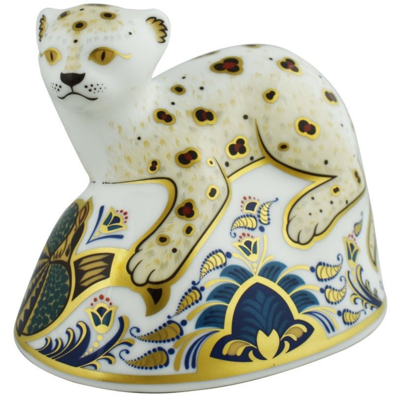 Royal Crown Derby Leopard Cub Sinclairs-Paperweights-Goviers