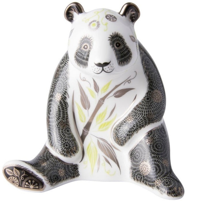 Royal Crown Derby Midnight Panda New IN STOCK-Collectables-Goviers