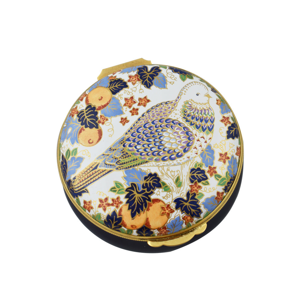 Royal Crown Derby Millennium Dove Enamel Box-Collectables-Goviers