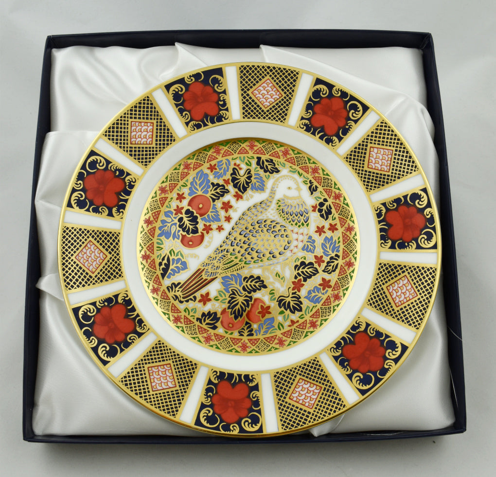 Royal Crown Derby Millennium Dove Plate-Collectables-Goviers