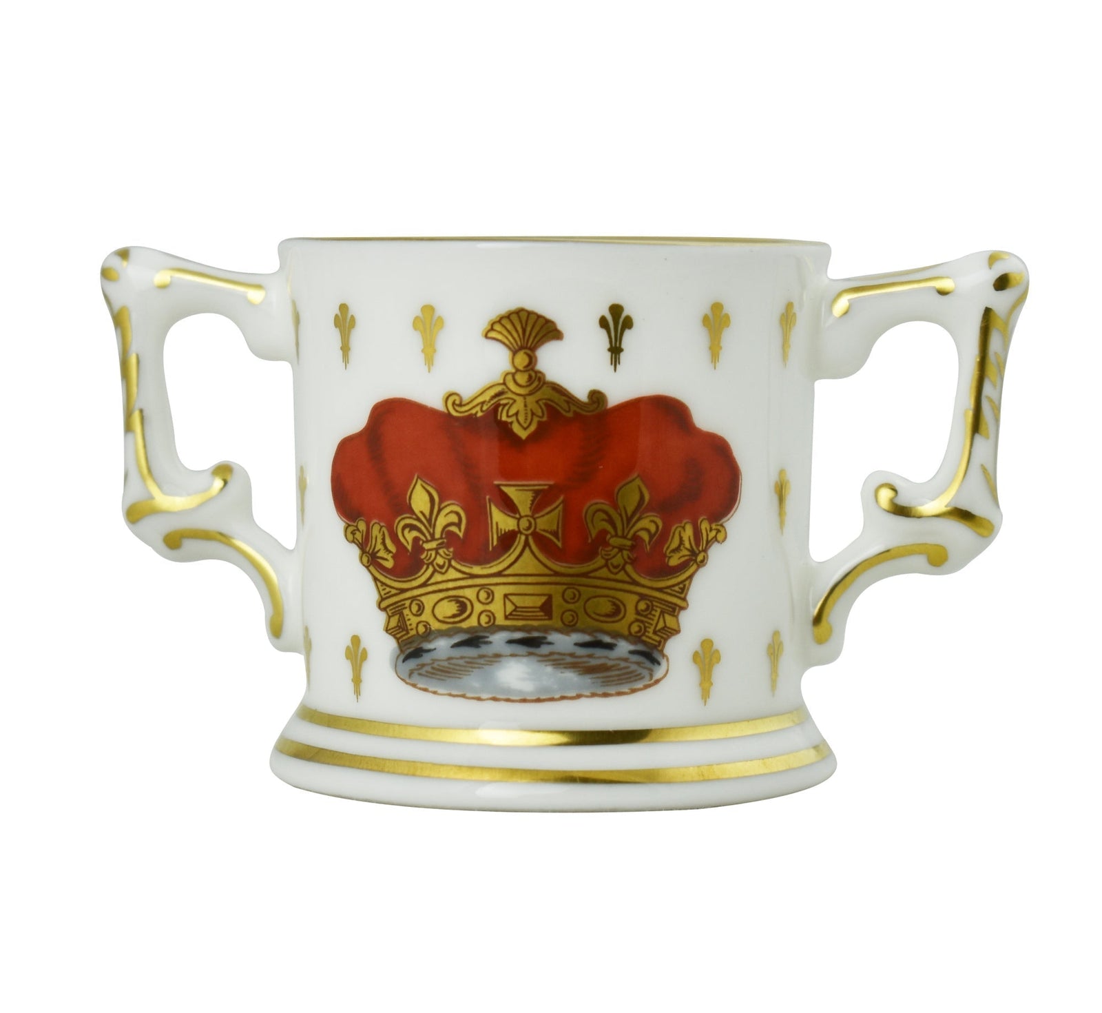 Royal Crown Derby Mini Loving Cup William 21 Birthday-Commemoratives-Goviers